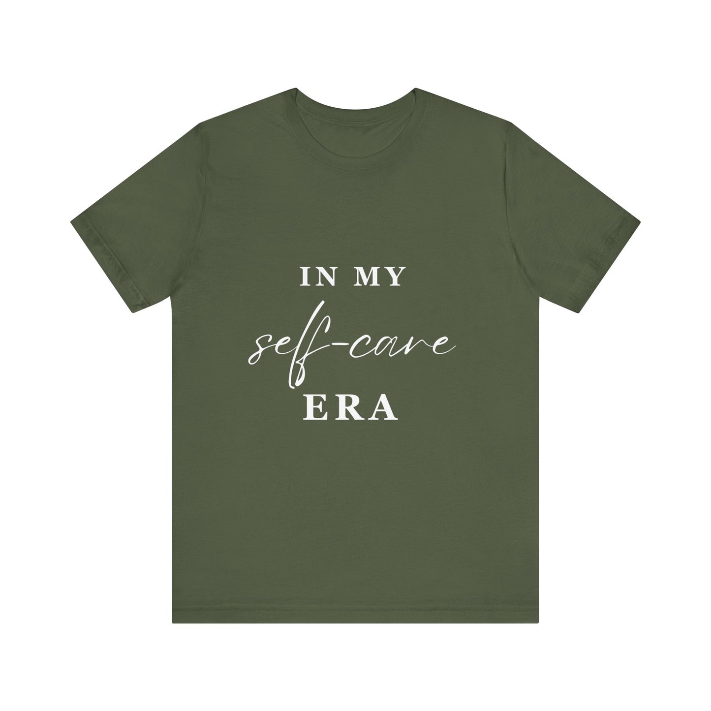 In My SELF CARE Era T-shirt White Letters