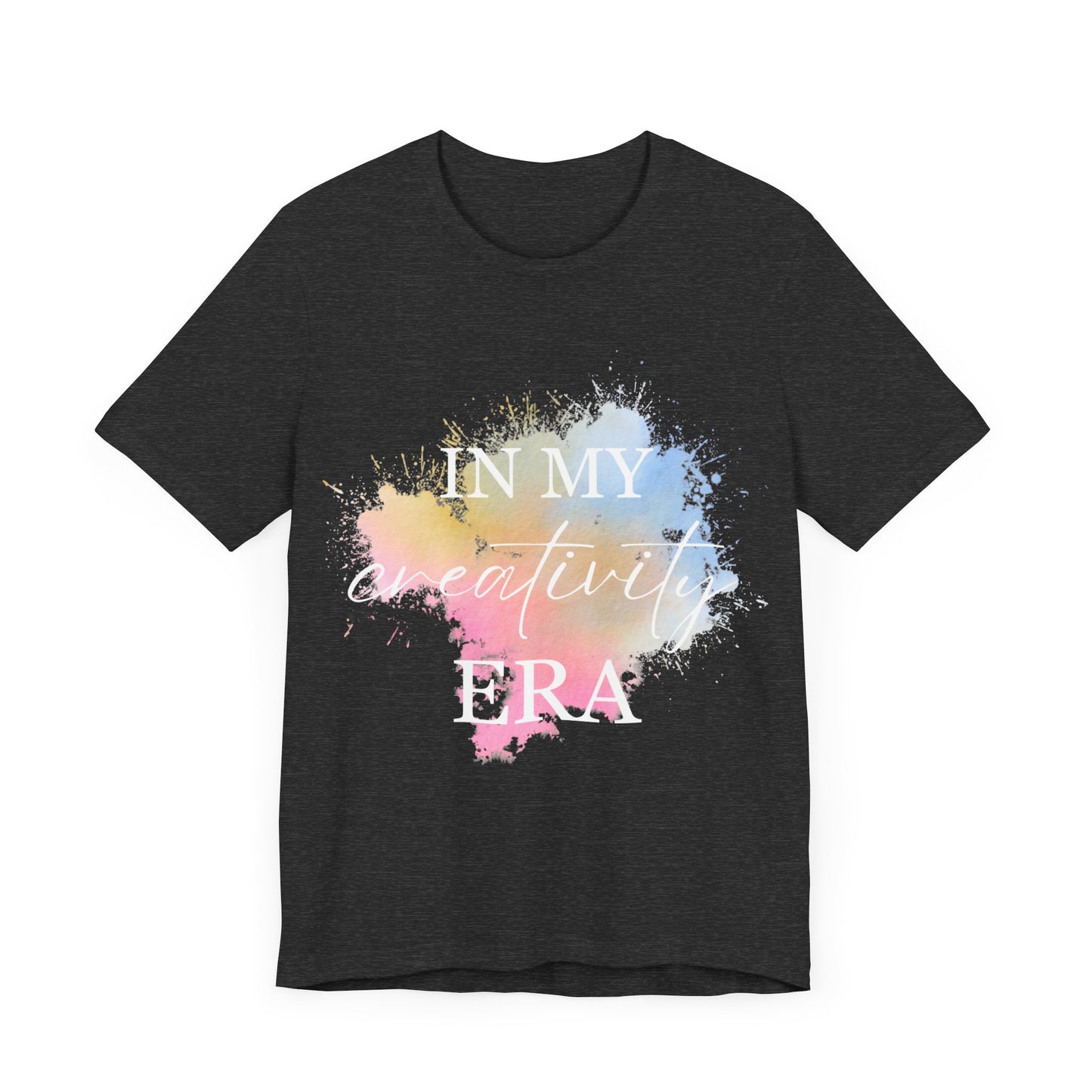 In My CREATIVITY Era T-shirt White Letters