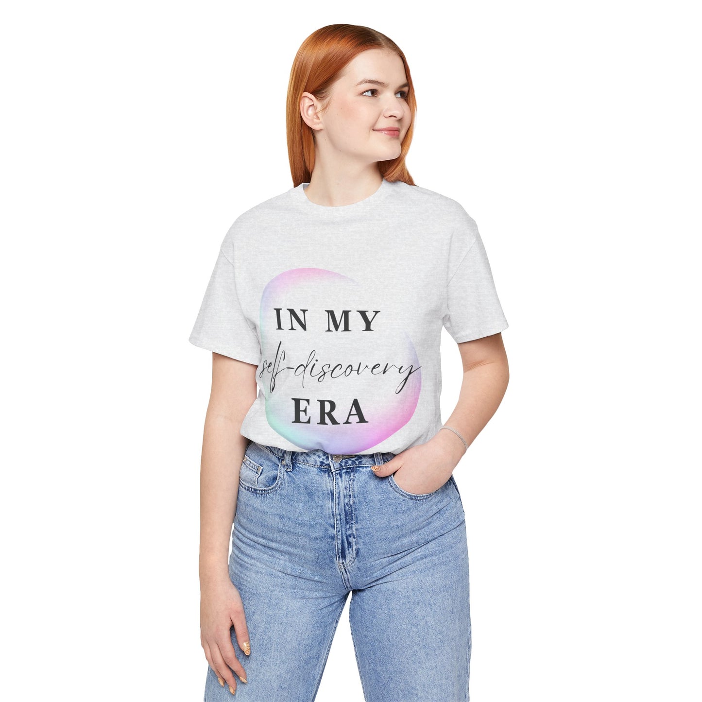 In my SELF DISCOVERY Era T-Shirt Black Letters