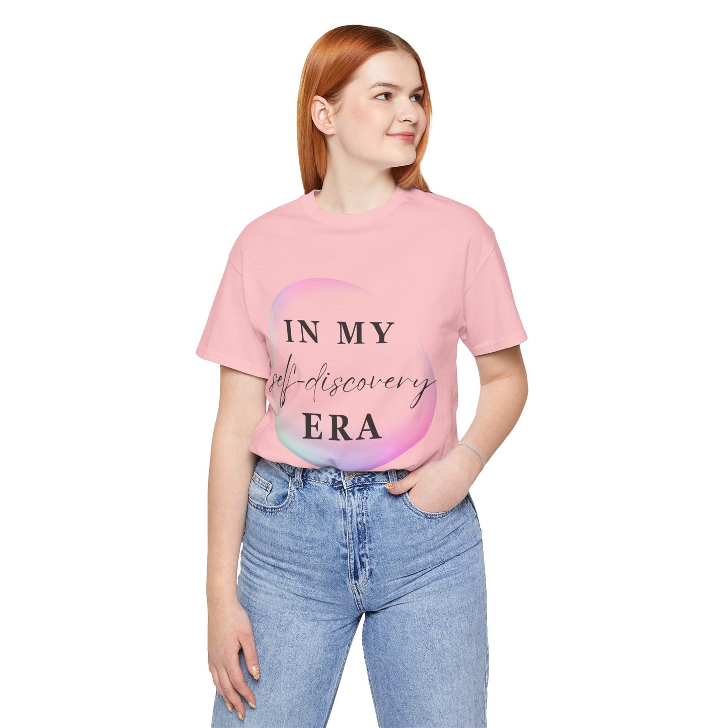 In my SELF DISCOVERY Era T-Shirt Black Letters