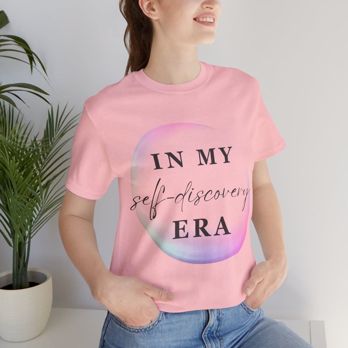 In my SELF DISCOVERY Era T-Shirt Black Letters
