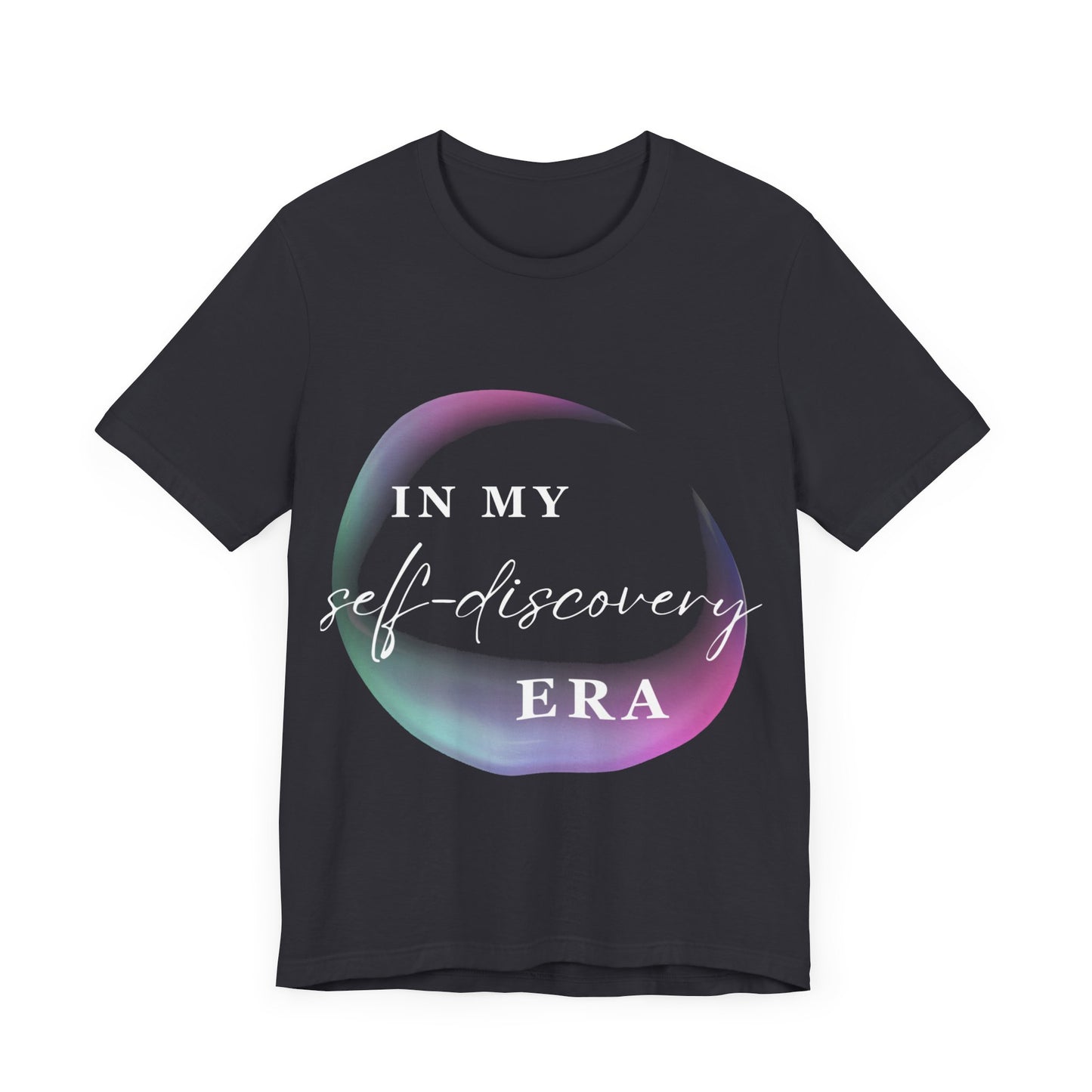 In My SELF DISCOVERY Era T-Shirt White Letters