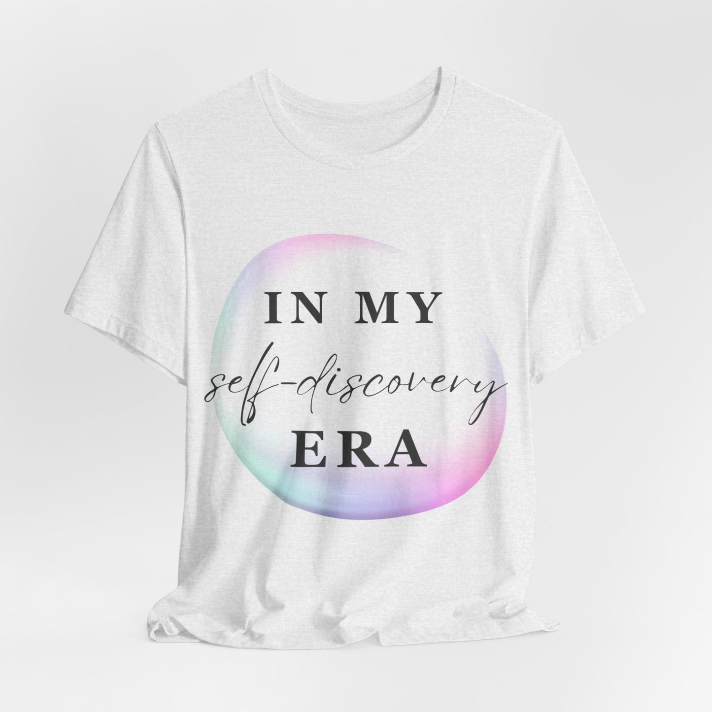 In my SELF DISCOVERY Era T-Shirt Black Letters
