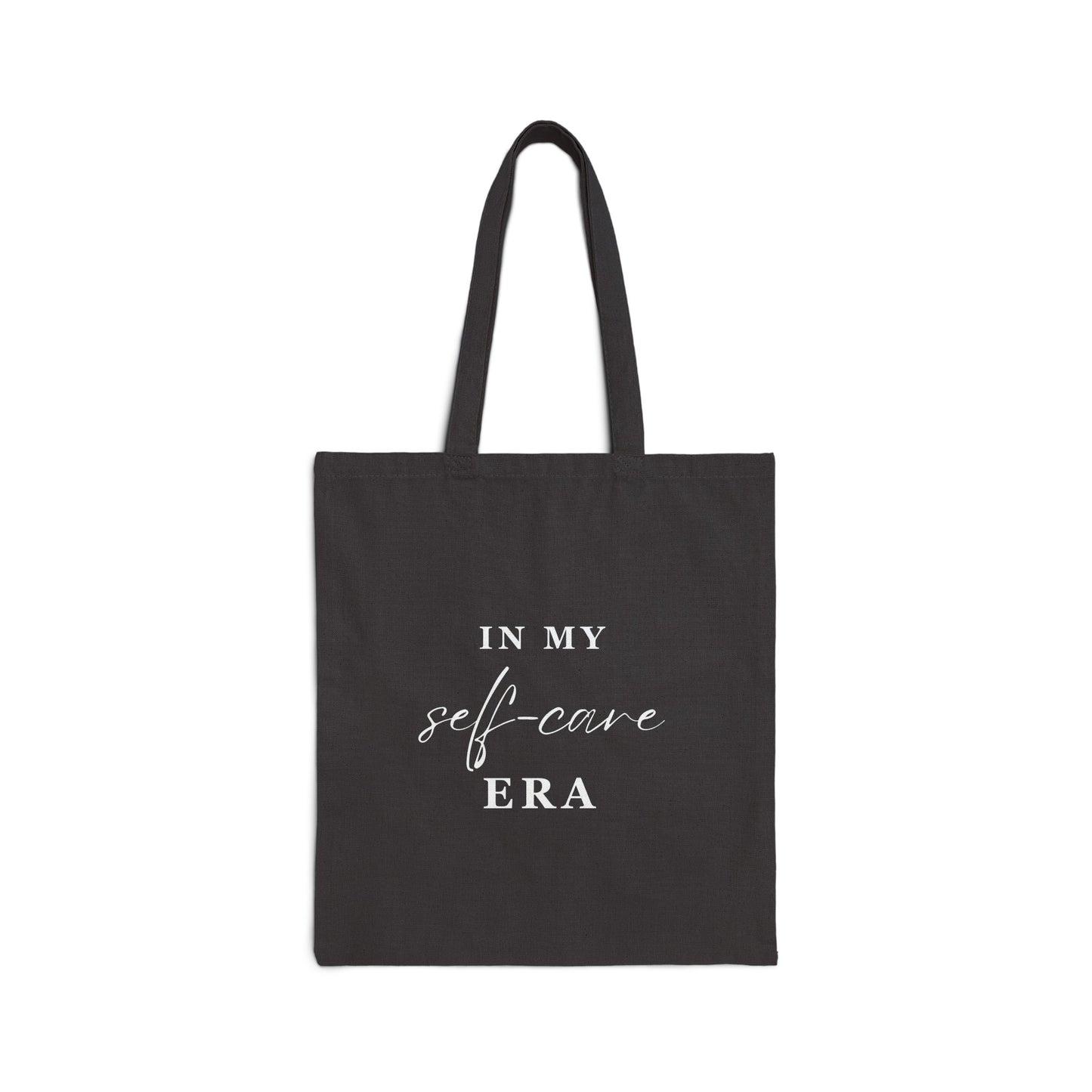 In My SELF CARE ERA Tote Bag Black