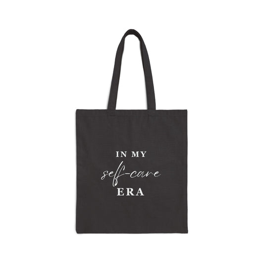 In My SELF CARE ERA Tote Bag Black