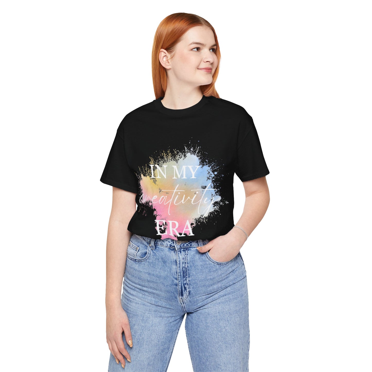 In My CREATIVITY Era T-shirt White Letters