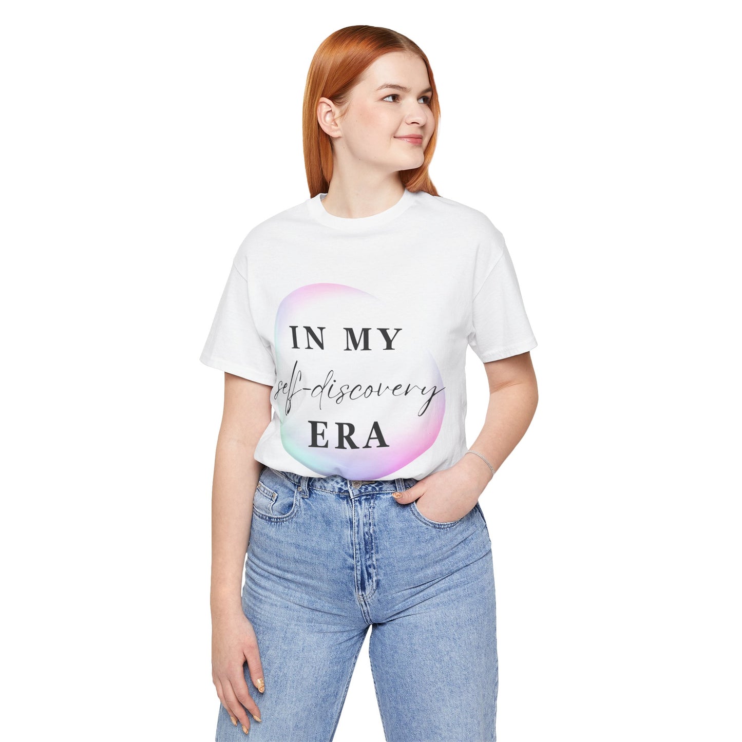 In my SELF DISCOVERY Era T-Shirt Black Letters