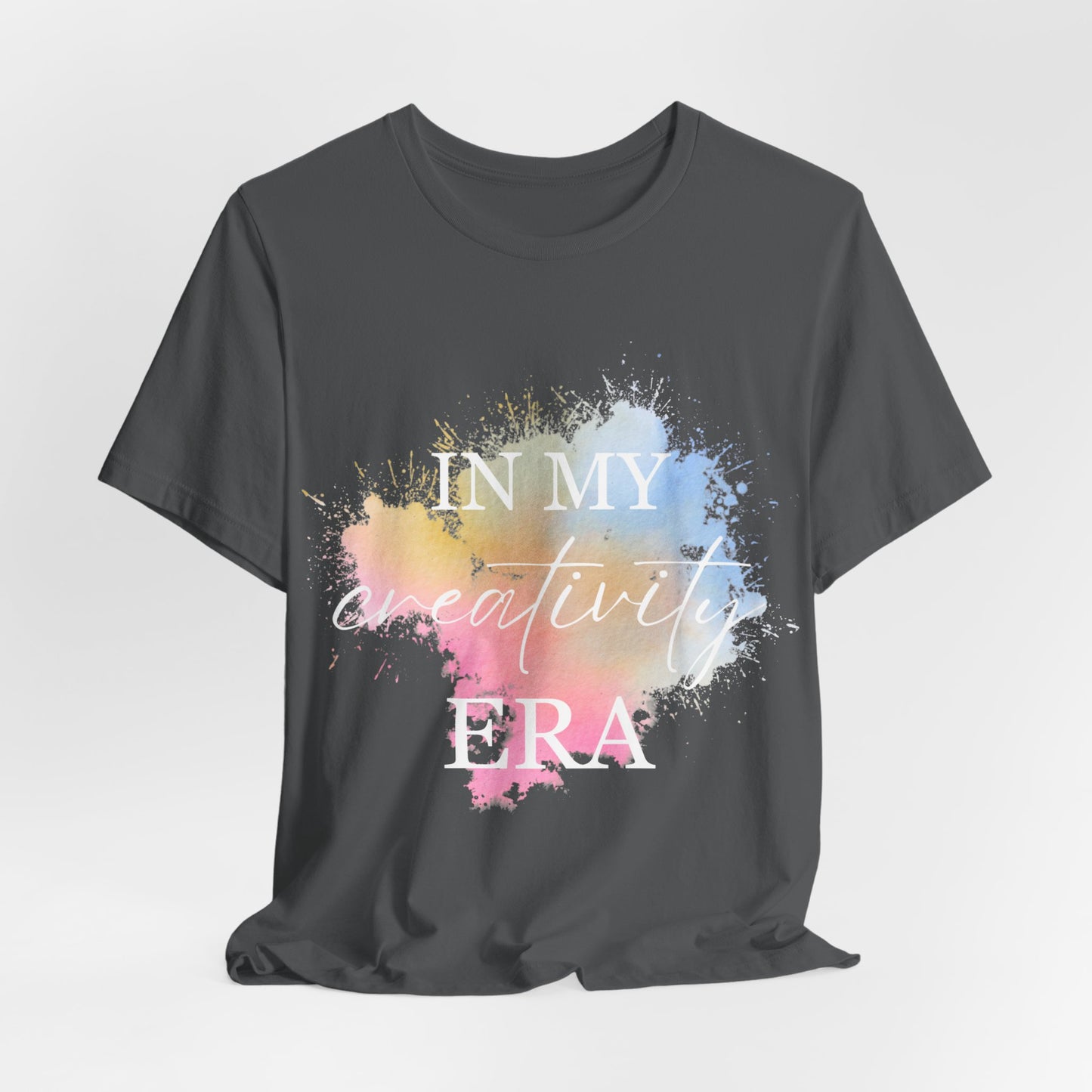 In My CREATIVITY Era T-shirt White Letters