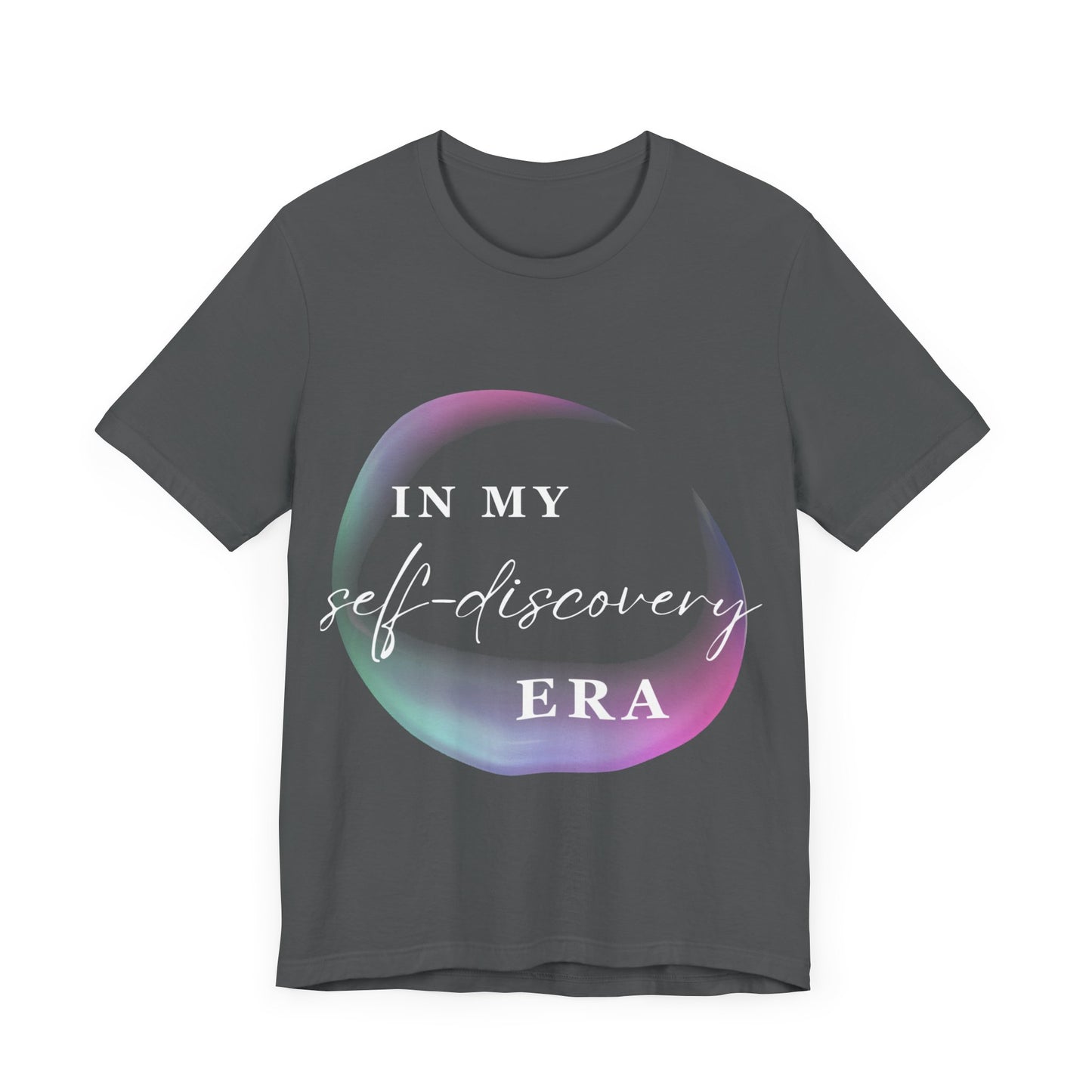 In My SELF DISCOVERY Era T-Shirt White Letters