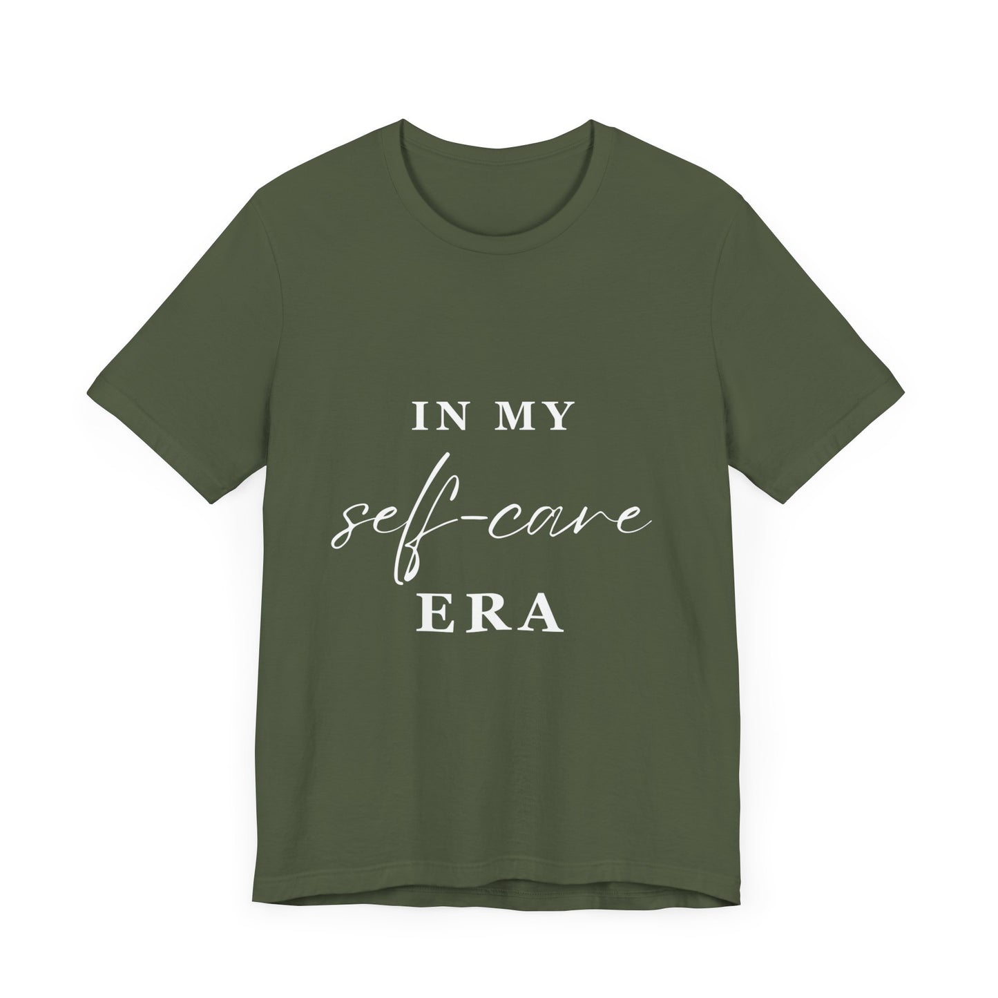 In My SELF CARE Era T-shirt White Letters