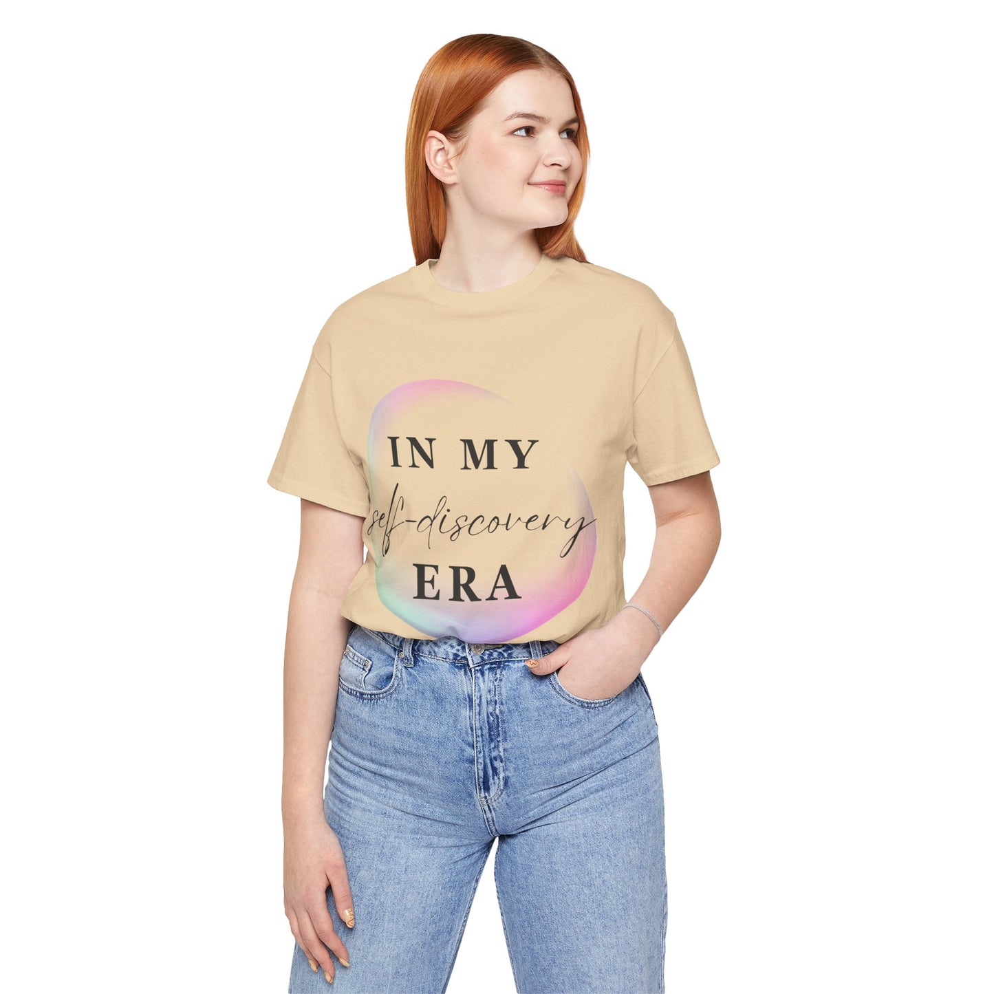 In my SELF DISCOVERY Era T-Shirt Black Letters
