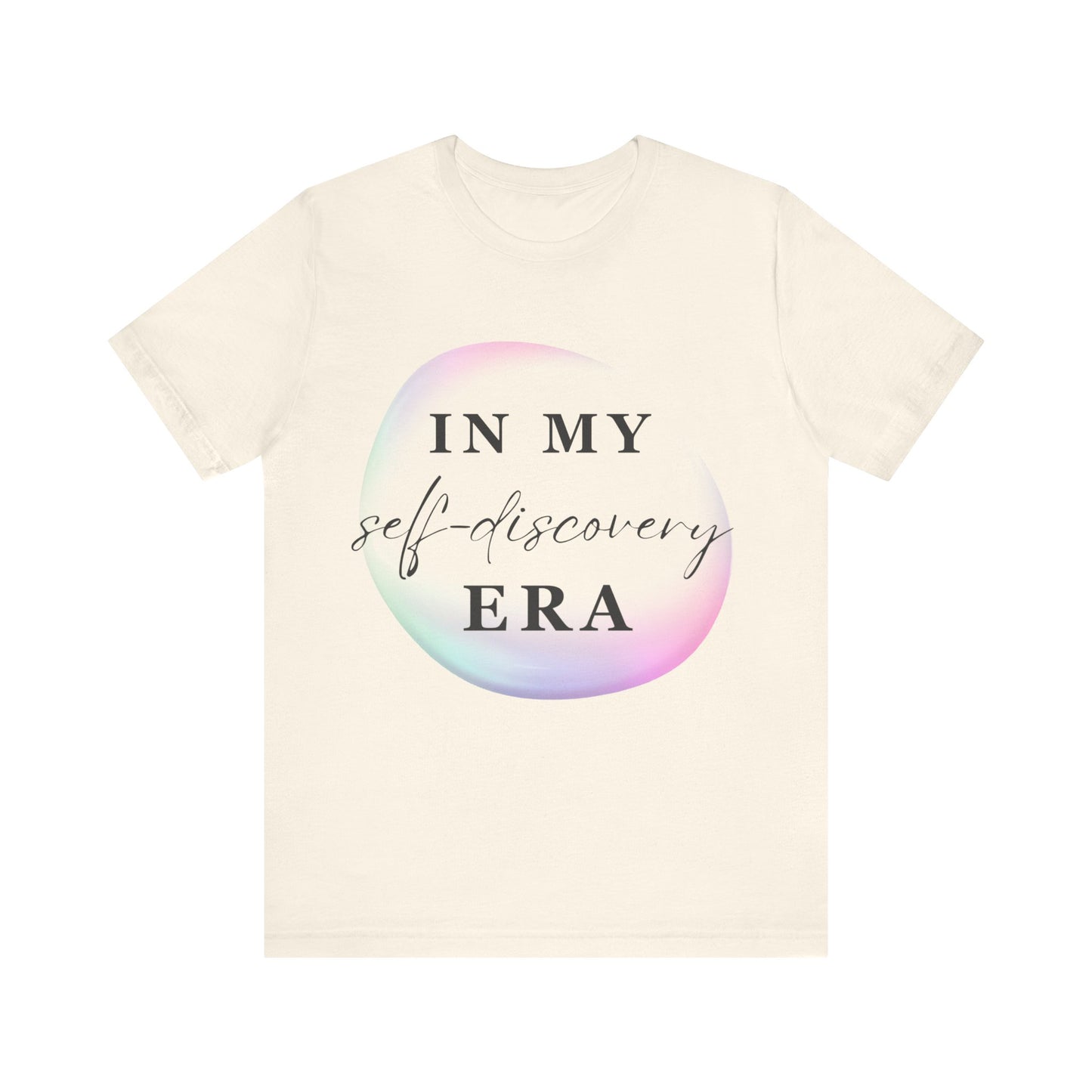 In my SELF DISCOVERY Era T-Shirt Black Letters