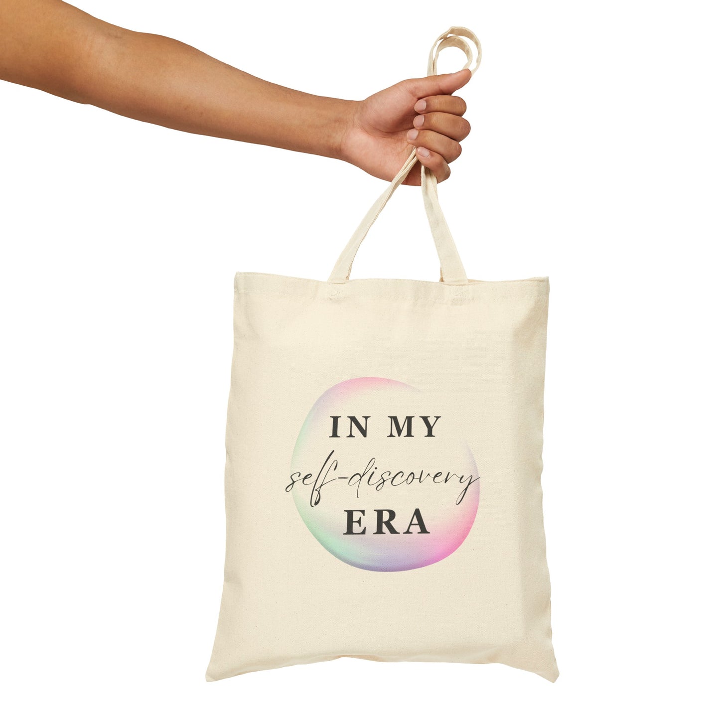 In My SELF DISCOVERY ERA Tote Bag Neutral