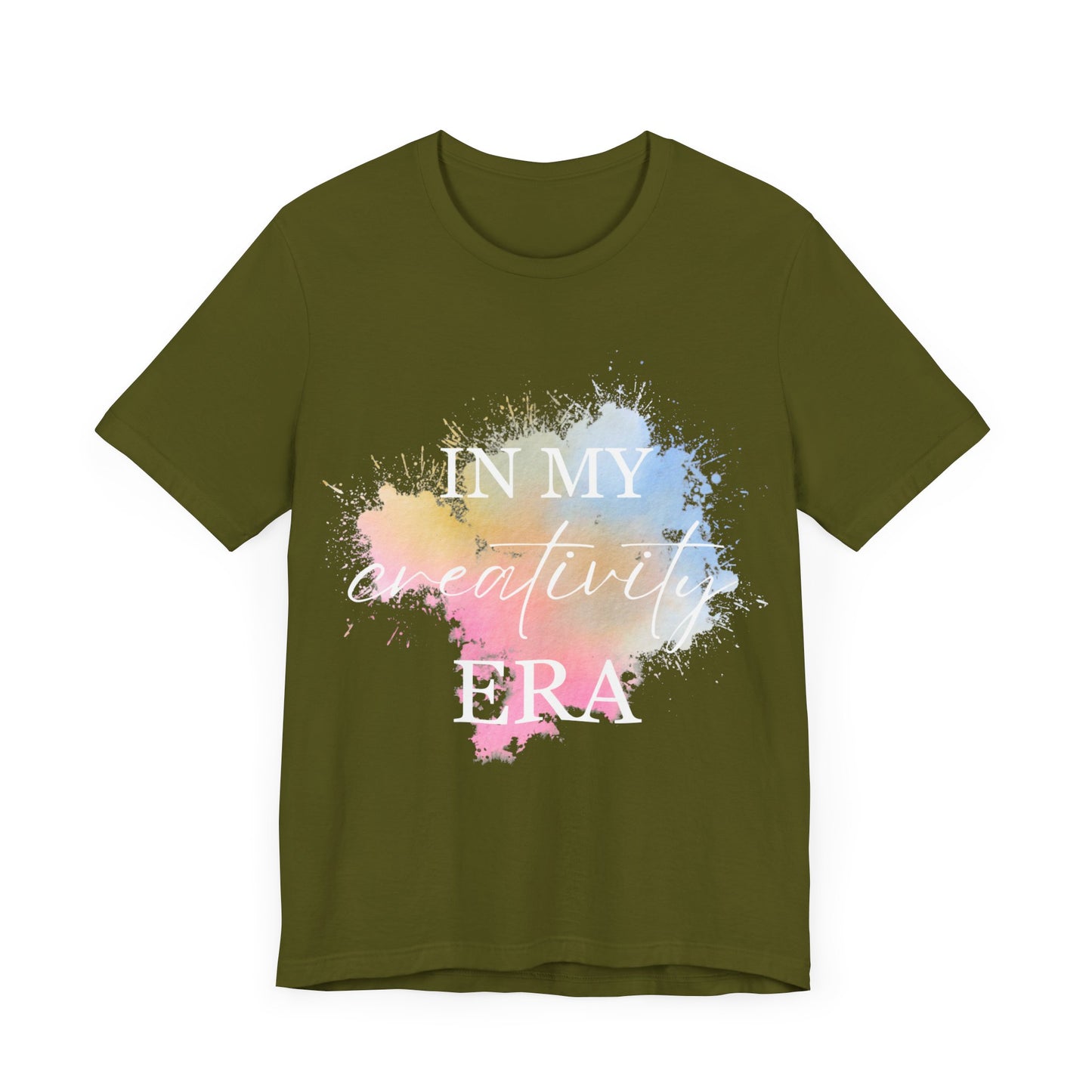 In My CREATIVITY Era T-shirt White Letters