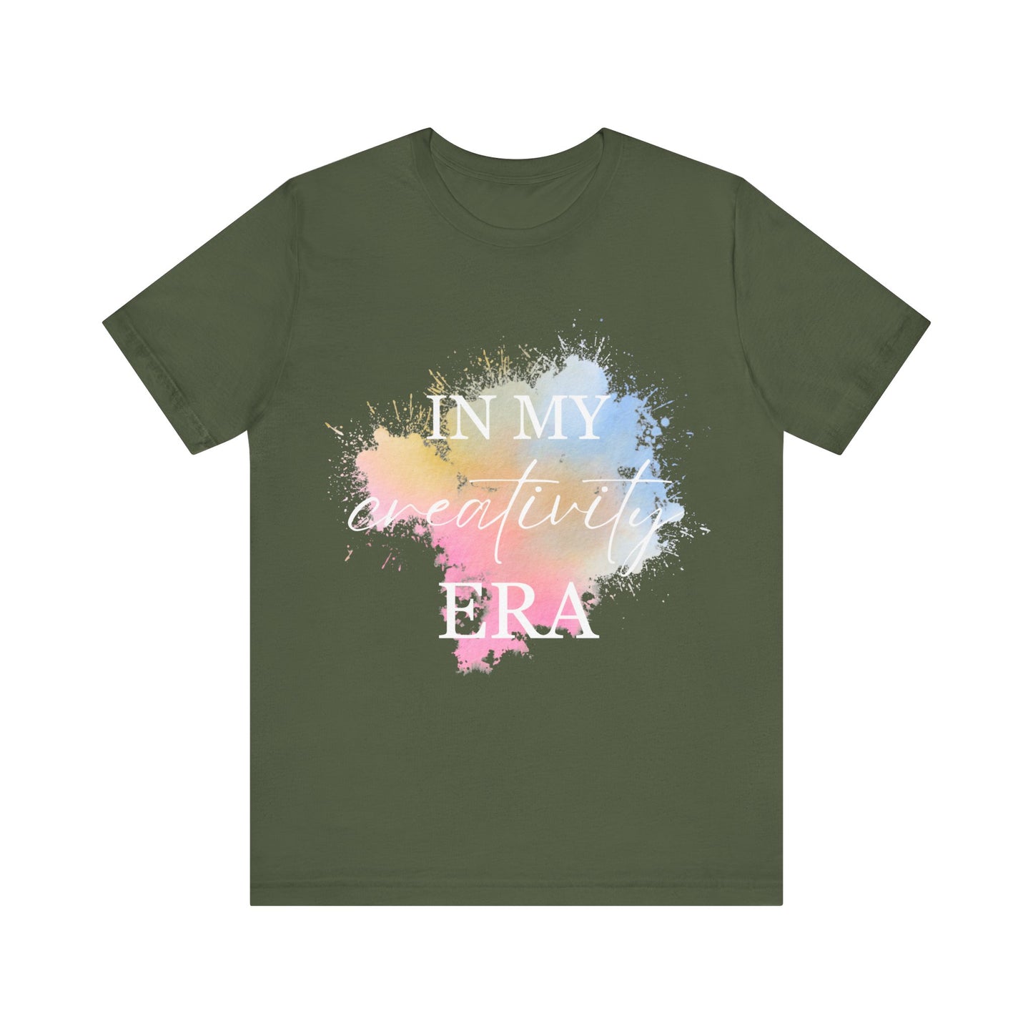 In My CREATIVITY Era T-shirt White Letters