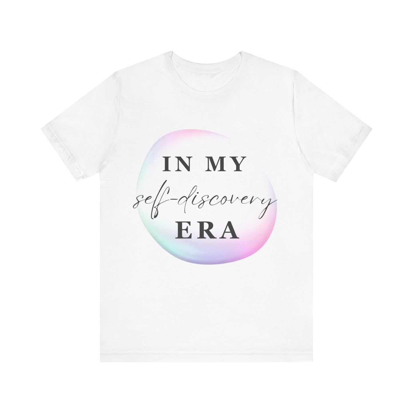 In my SELF DISCOVERY Era T-Shirt Black Letters