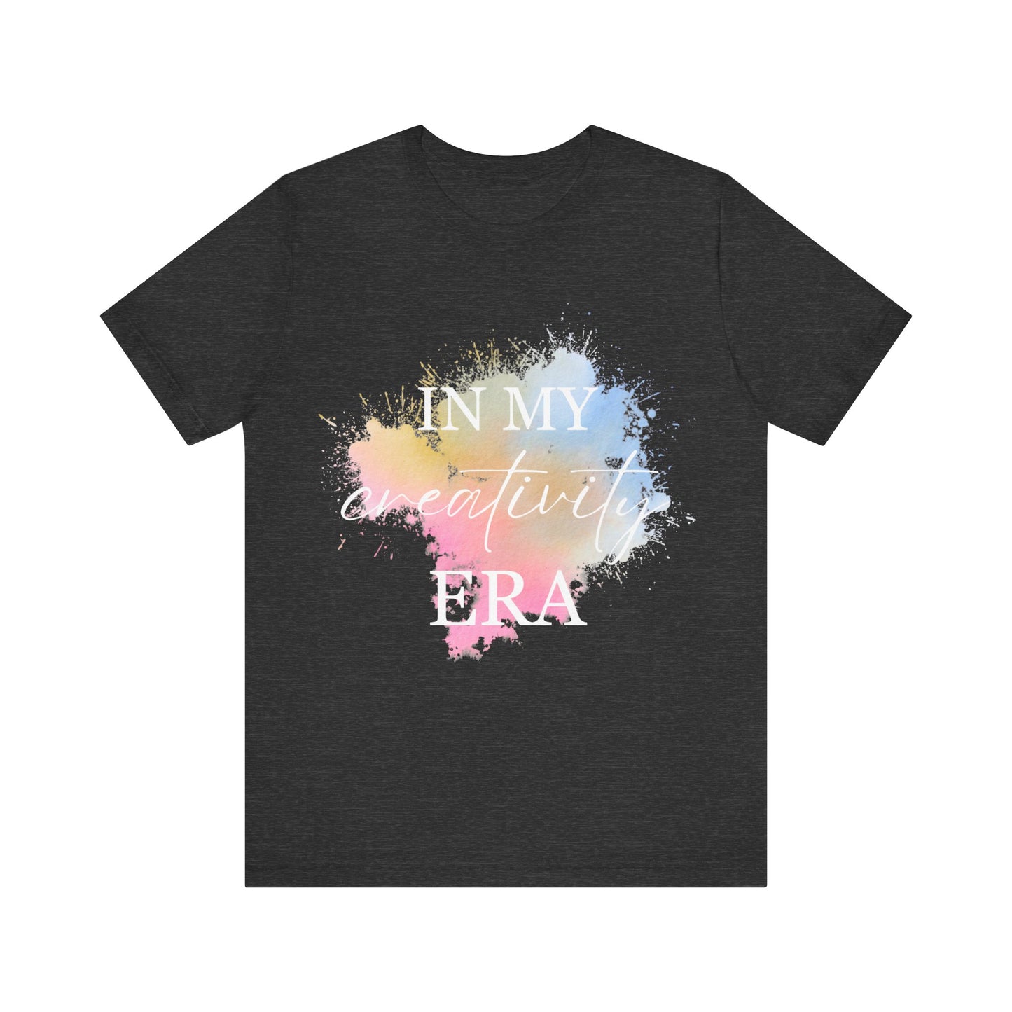 In My CREATIVITY Era T-shirt White Letters