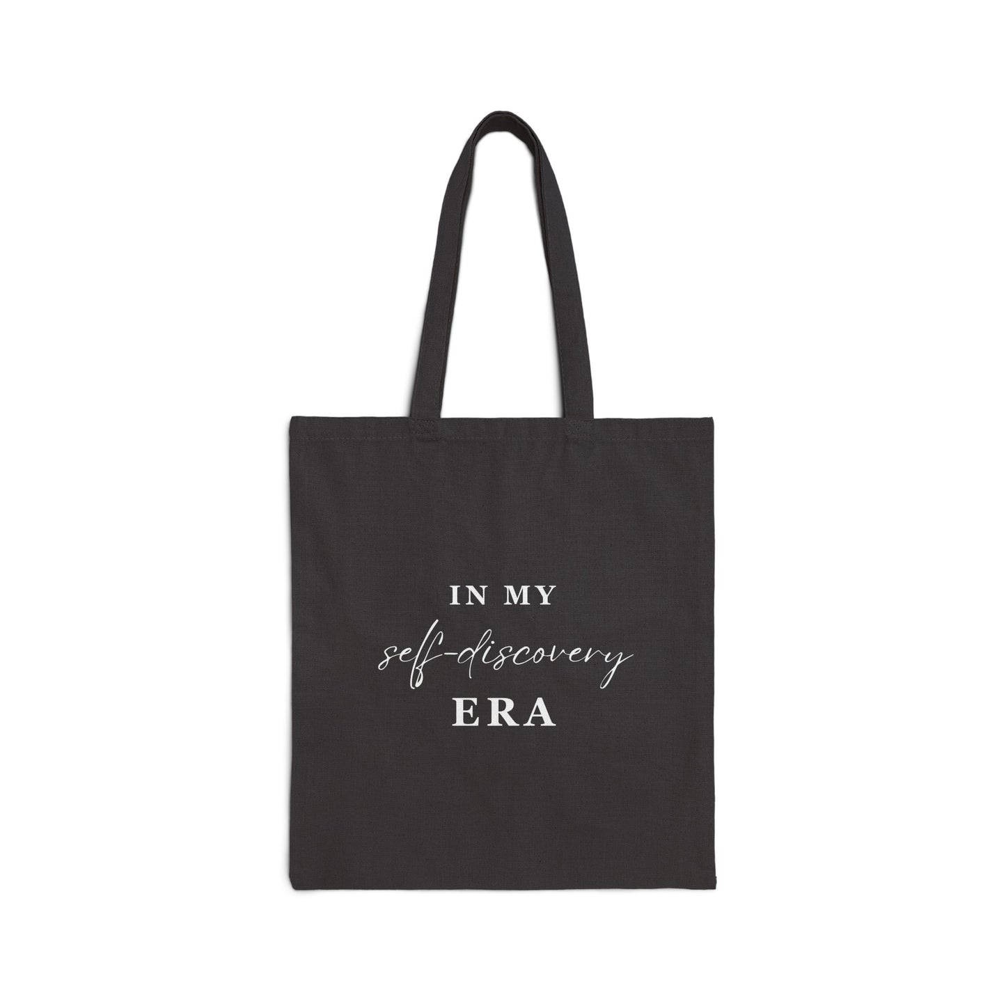In My SELF DISCOVERY ERA Tote Bag Black