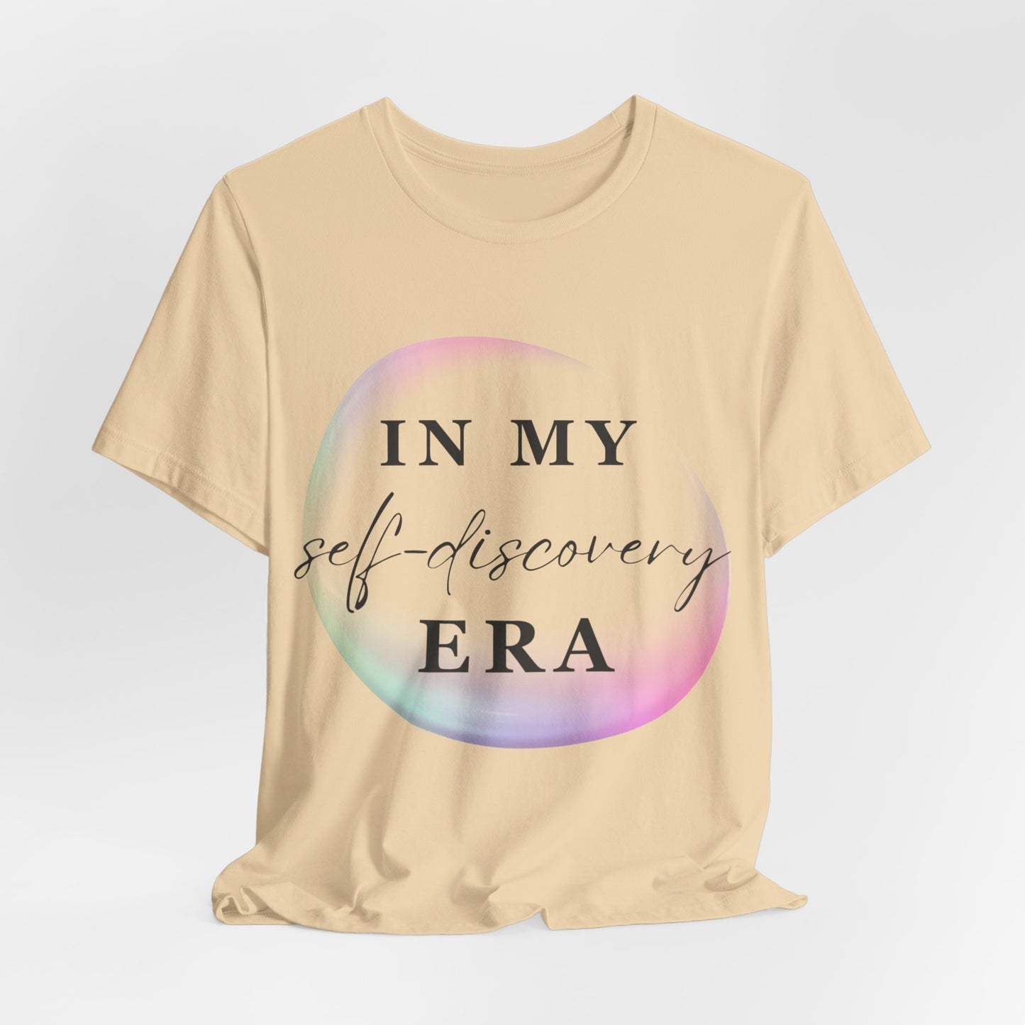 In my SELF DISCOVERY Era T-Shirt Black Letters
