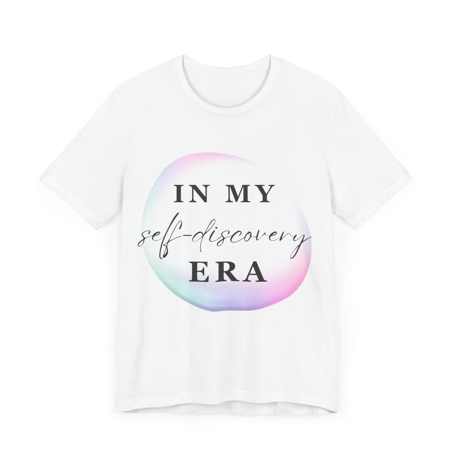 In my SELF DISCOVERY Era T-Shirt Black Letters