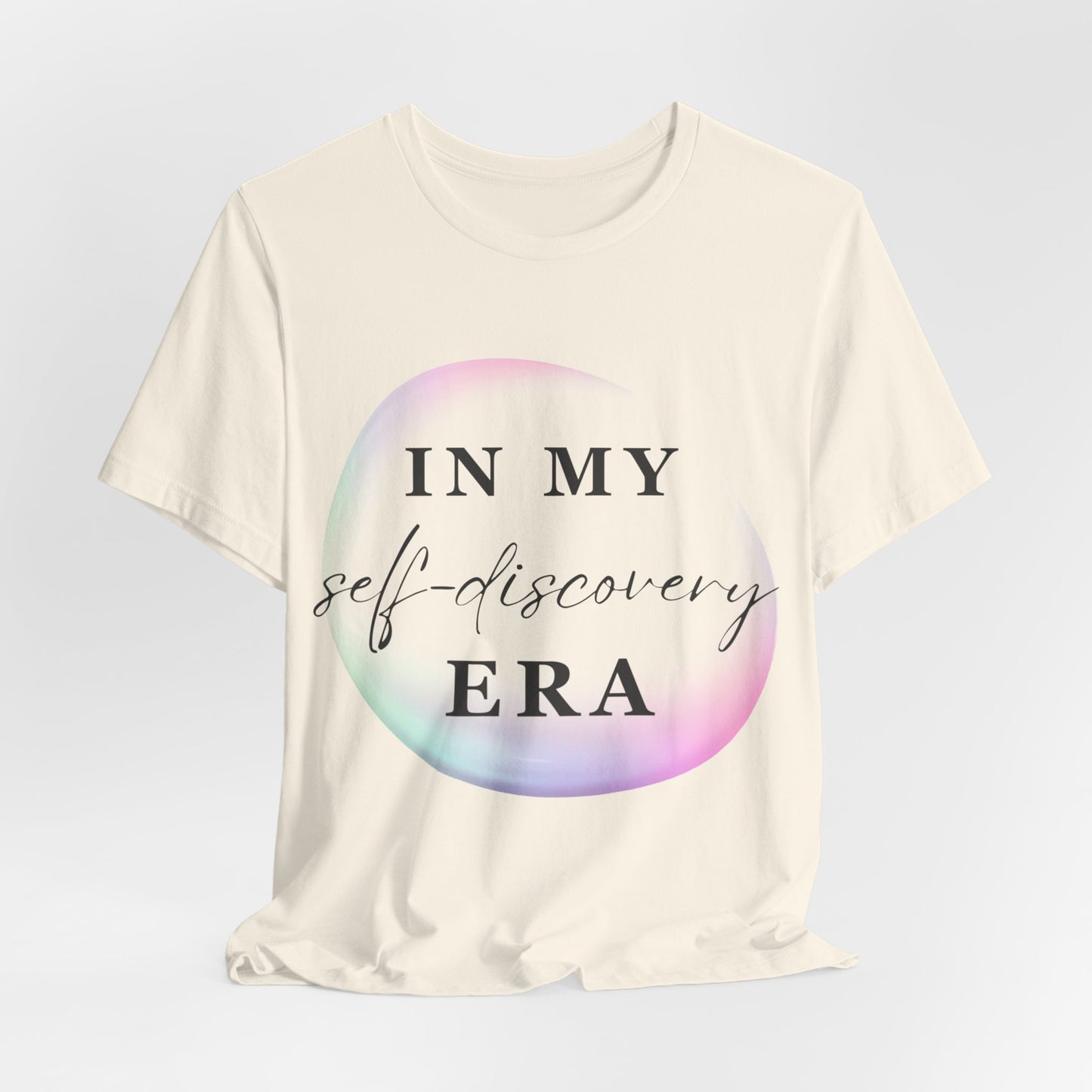 In my SELF DISCOVERY Era T-Shirt Black Letters