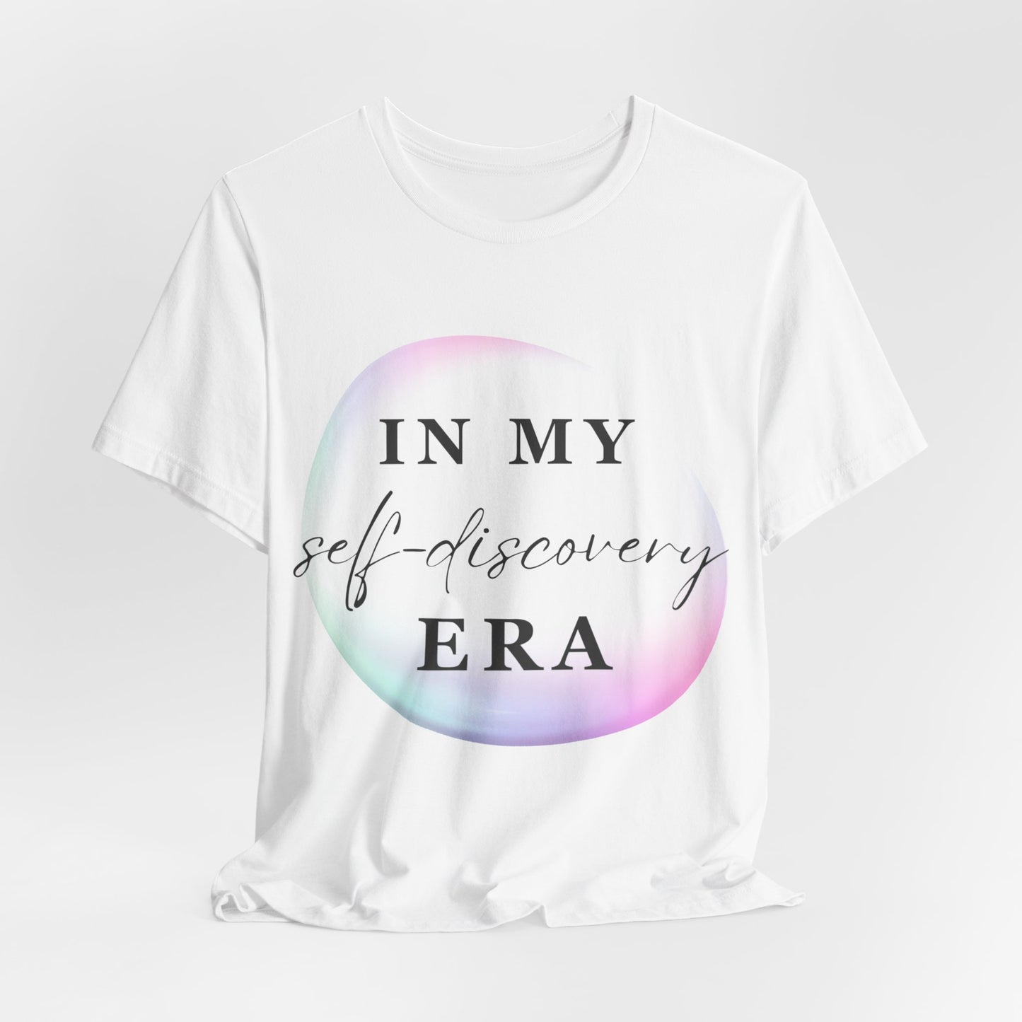 In my SELF DISCOVERY Era T-Shirt Black Letters