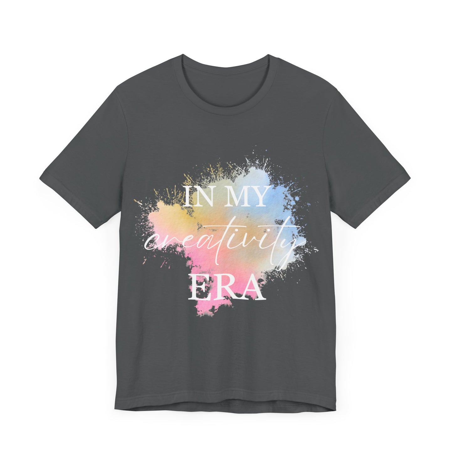 In My CREATIVITY Era T-shirt White Letters