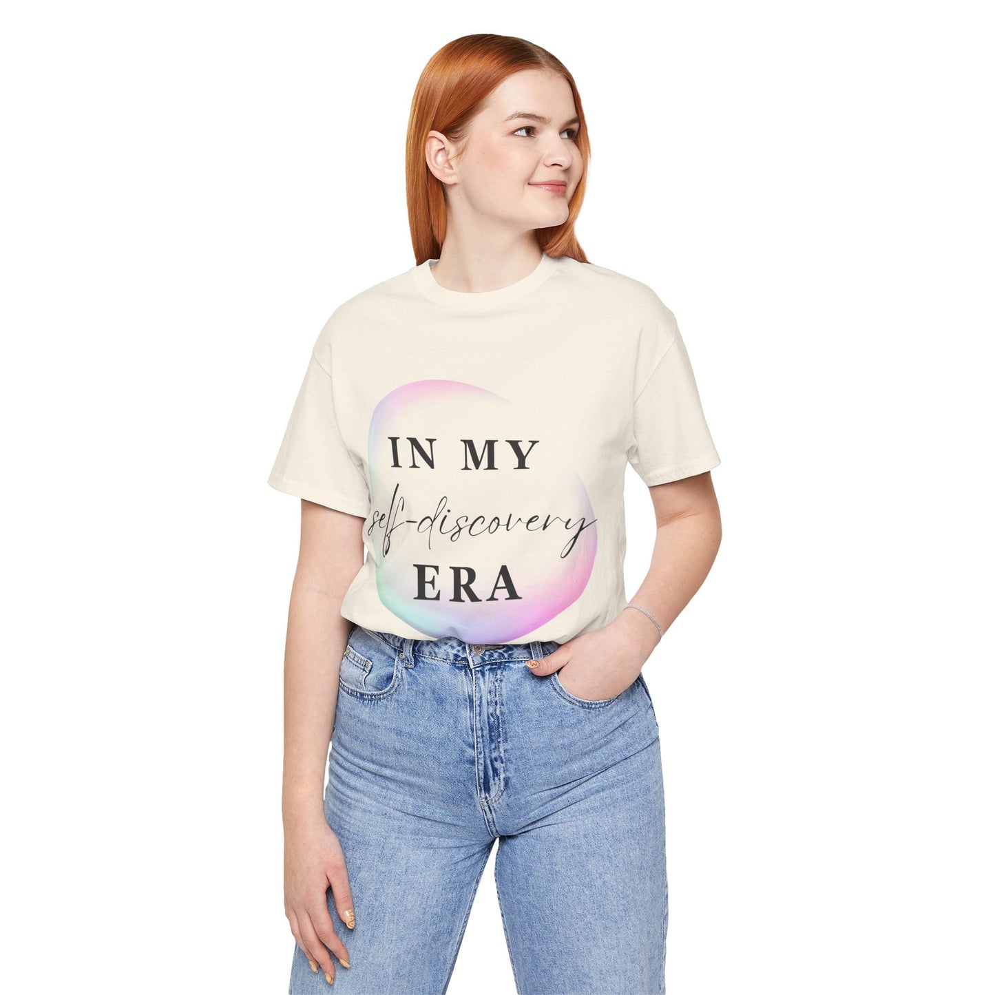 In my SELF DISCOVERY Era T-Shirt Black Letters