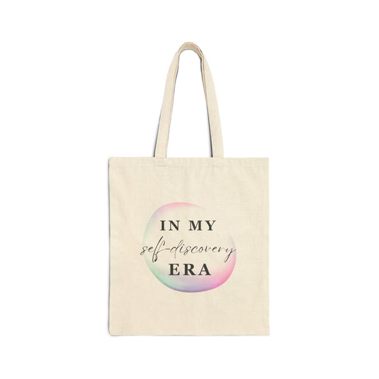 In My SELF DISCOVERY ERA Tote Bag Neutral
