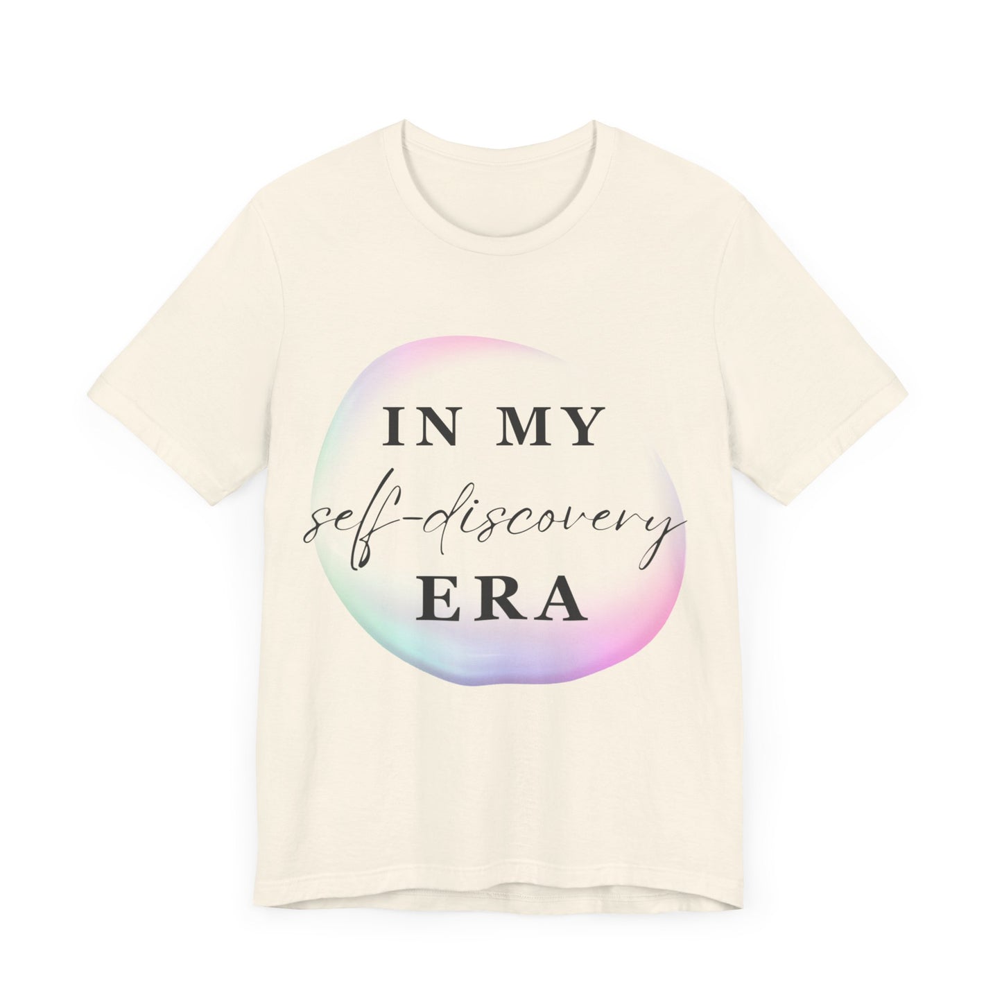 In my SELF DISCOVERY Era T-Shirt Black Letters