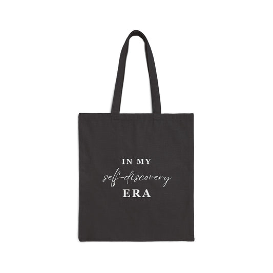In My SELF DISCOVERY ERA Tote Bag Black