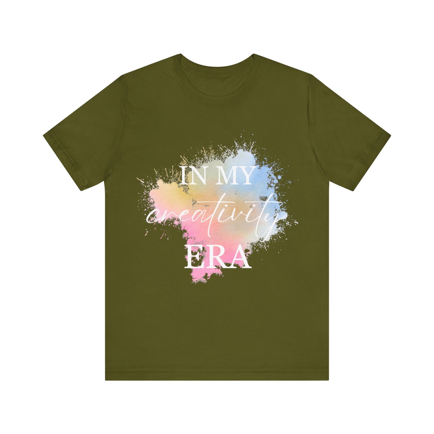 In My CREATIVITY Era T-shirt White Letters