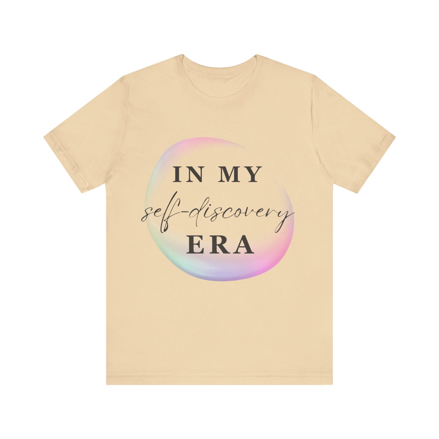 In my SELF DISCOVERY Era T-Shirt Black Letters